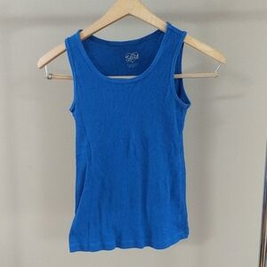 Justice Sz 12 Blue Tank Top